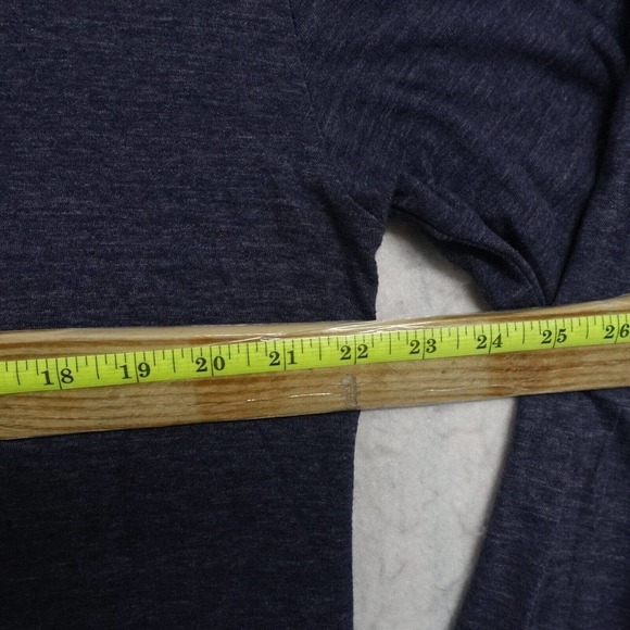 Duck T-Shirt Men's 2XL Blue Crew Long Sleeve Fit Beachhouse Graphics Polyester - Picture 4 of 10